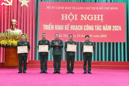 Bộ Tư lệnh Bảo vệ Lăng Chủ tịch Hồ Chí Minh triển khai kế hoạch công tác năm 2024 
